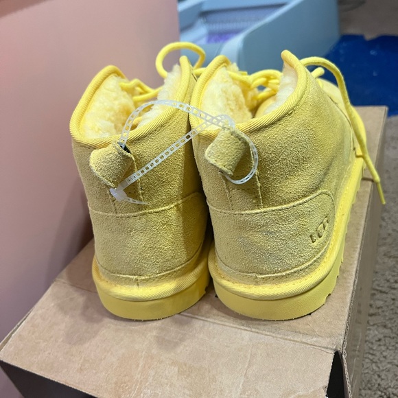 Brand New Low Yellow Ugg Boots - Picture 3 of 5